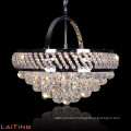 Gold &silver crystal chandelier crystal modern chandelier pendant light